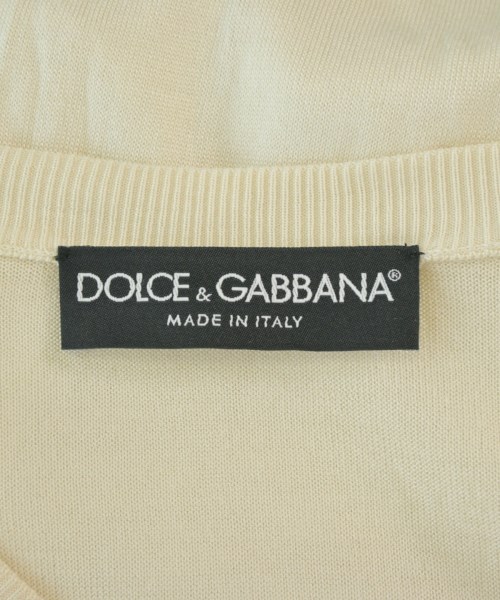 DOLCE&GABBANA（ドルチェアンドガッバーナ）ニット・セーター 白 サイズ:46(M位) メンズ/2200642390110