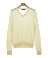 DOLCE&GABBANA（ドルチェアンドガッバーナ）ニット・セーター 白 サイズ:46(M位) メンズ/2200642390110