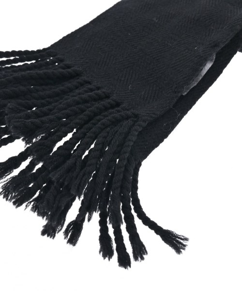 DOLCE&GABBANA（ドルチェアンドガッバーナ）マフラー 黒 サイズ:- メンズ/2200640313081