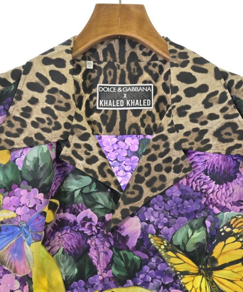 DOLCE&GABBANA（ドルチェアンドガッバーナ）カジュアルシャツ 紫 サイズ:44(XXXL位) メンズ/2200651951210