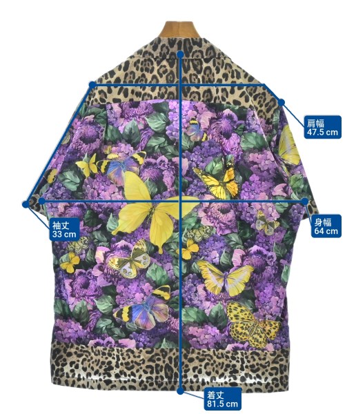 DOLCE&GABBANA（ドルチェアンドガッバーナ）カジュアルシャツ 紫 サイズ:44(XXXL位) メンズ/2200651951210