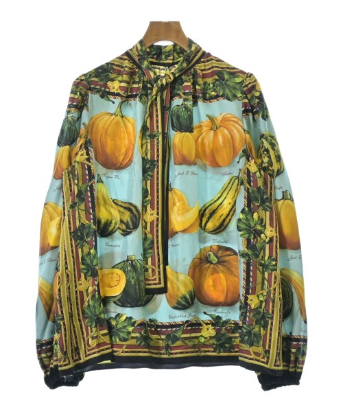 DOLCE&GABBANA(ドルチェアンドガッバーナ)カジュアルシャツ 青 サイズ:50(XL位)/2200651951227