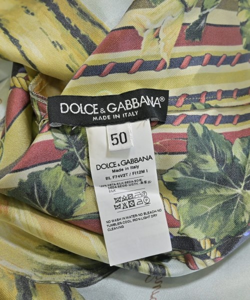 DOLCE&GABBANA（ドルチェアンドガッバーナ）カジュアルシャツ 青 サイズ:50(XL位) メンズ/2200651951227