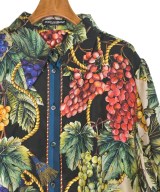 DOLCE&GABBANA（ドルチェアンドガッバーナ）ブラウス 黒 サイズ:54(XXL位) レディース/2200651951234