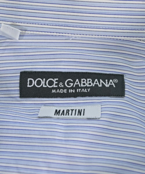 DOLCE&GABBANA（ドルチェアンドガッバーナ）ドレスシャツ 青 サイズ:38(S位) メンズ/2200652477047