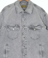 DOLCE&GABBANA（ドルチェアンドガッバーナ）デニムジャケット グレー サイズ:50(XL位) メンズ/2200653112138