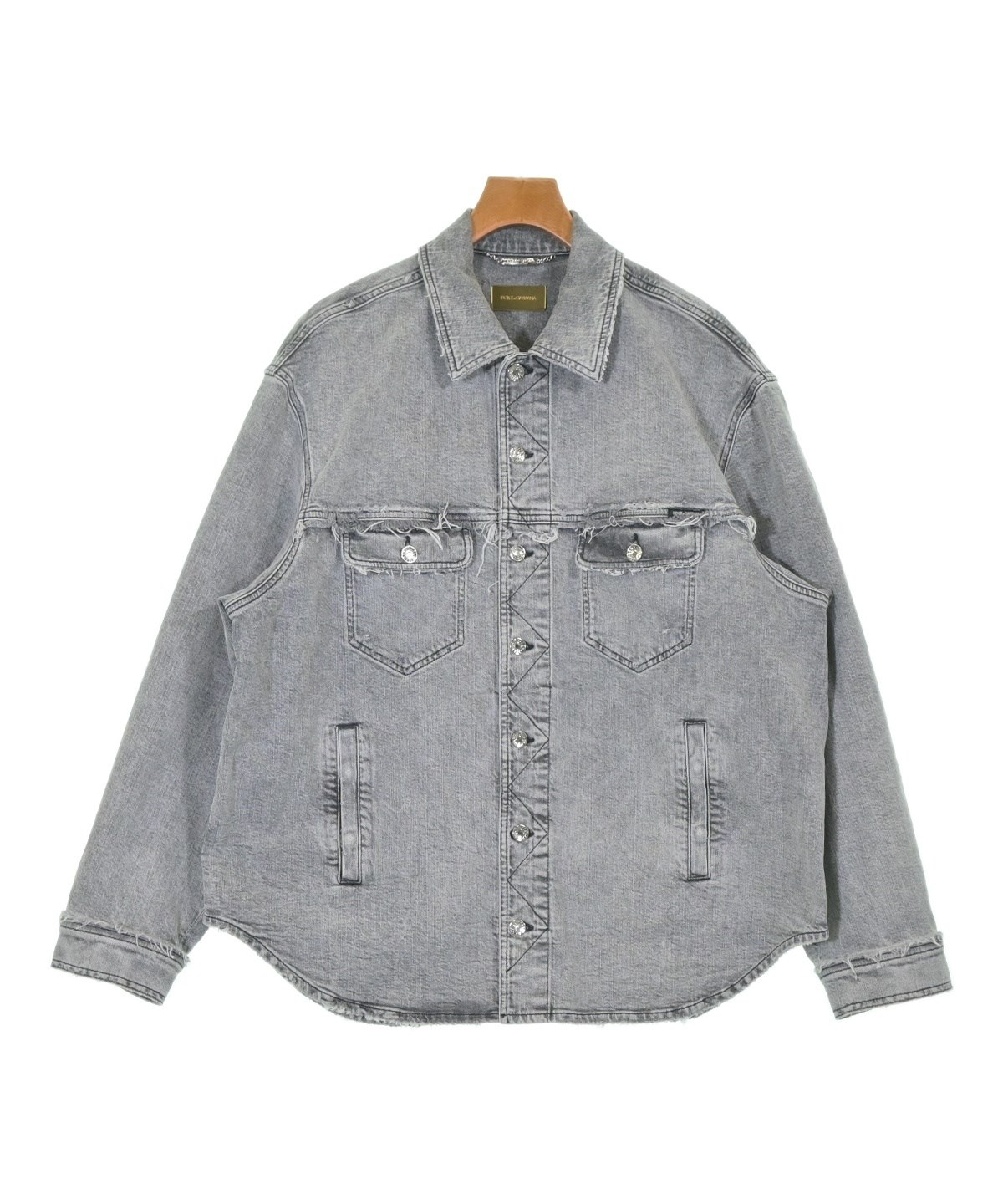 DOLCE&GABBANA（ドルチェアンドガッバーナ）デニムジャケット グレー