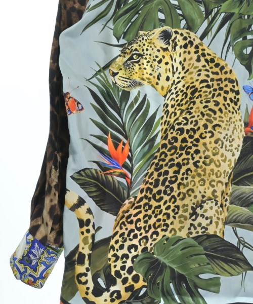 DOLCE&GABBANA（ドルチェアンドガッバーナ）カジュアルシャツ 緑 サイズ:38(S位) レディース/2200653330051