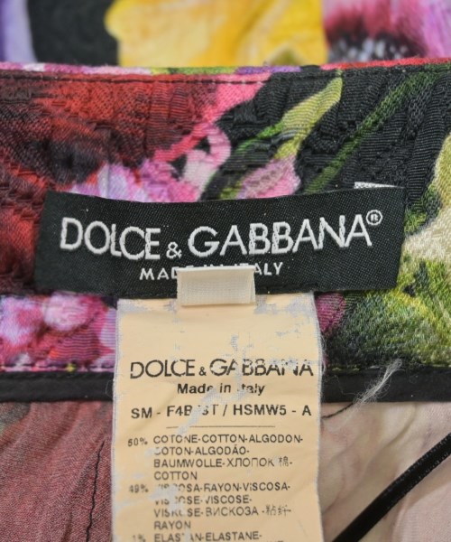 DOLCE&GABBANA（ドルチェアンドガッバーナ）ミニスカート 黒 サイズ:38(S位) レディース/2200653330075