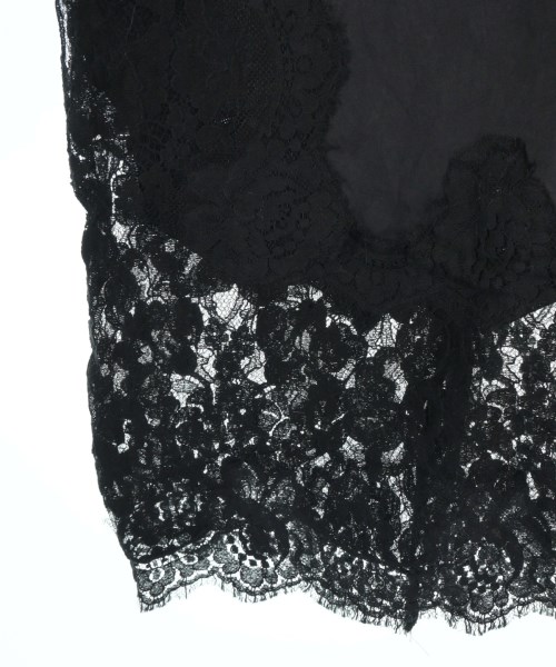 DOLCE&GABBANA（ドルチェアンドガッバーナ）ひざ丈スカート 黒 サイズ:40(M位) レディース/2200653330082