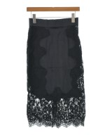 DOLCE&GABBANA（ドルチェアンドガッバーナ）ひざ丈スカート 黒 サイズ:40(M位) レディース/2200653330082
