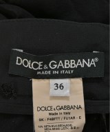 DOLCE&GABBANA（ドルチェアンドガッバーナ）ひざ丈スカート 黒 サイズ:36(XS位) レディース/2200653330099