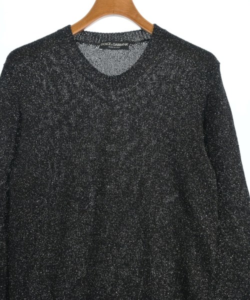 DOLCE&GABBANA（ドルチェアンドガッバーナ）ニット・セーター 黒 サイズ:48(L位) メンズ/2200645617023