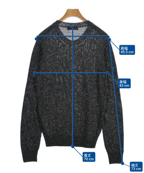 DOLCE&GABBANA（ドルチェアンドガッバーナ）ニット・セーター 黒 サイズ:48(L位) メンズ/2200645617023