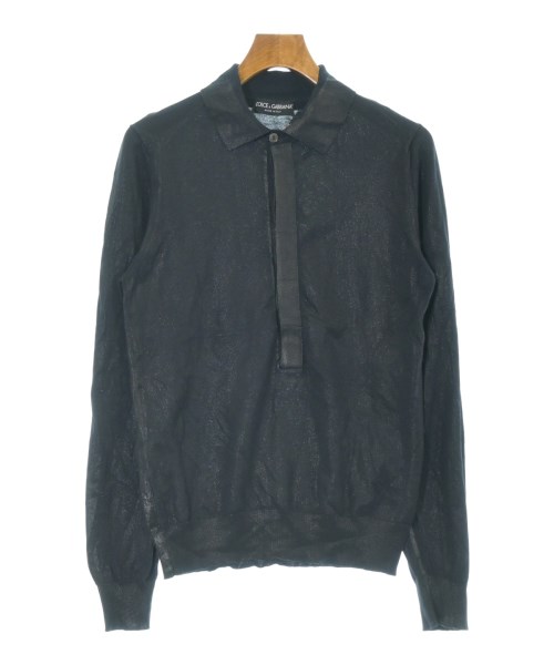 DOLCE&GABBANA(ドルチェアンドガッバーナ)ニット・セーター 紺 サイズ:50(XL位)/2200645617078