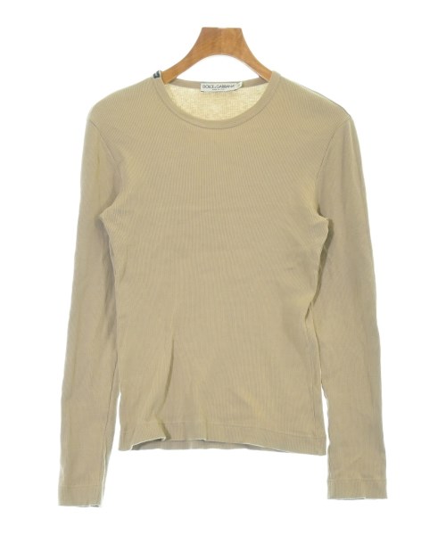 DOLCE&GABBANA(ドルチェアンドガッバーナ)Tシャツ・カットソー ベージュ サイズ:50(XL位)/2200645617108