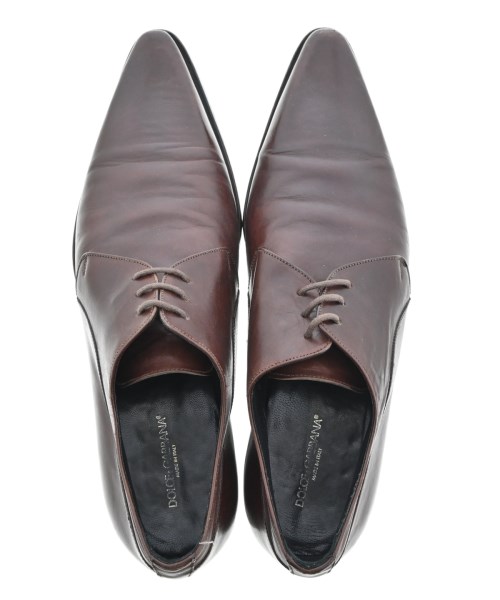 DOLCE&GABBANA（ドルチェアンドガッバーナ）ビジネス・ドレスシューズ 茶 サイズ:UK6(24.5cm位) メンズ/2200645617139