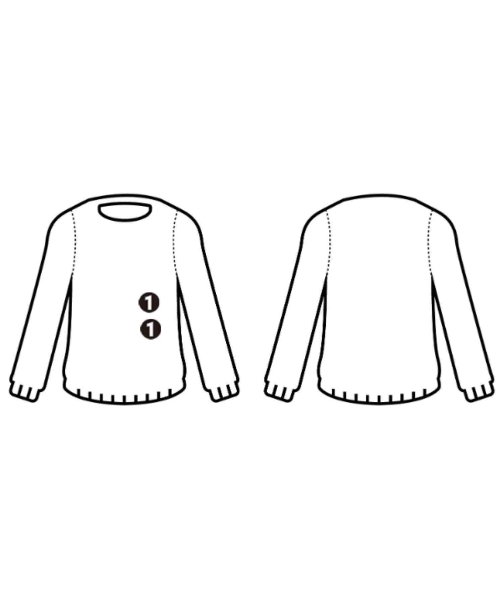 DOLCE&GABBANA（ドルチェアンドガッバーナ）ニット・セーター 紺 サイズ:36(XS位) レディース/2200646922034