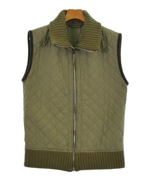 DOLCE&GABBANA(ドルチェアンドガッバーナ)ダウンジャケット/ダウンベスト カーキ サイズ:-(M位)/2200646385020