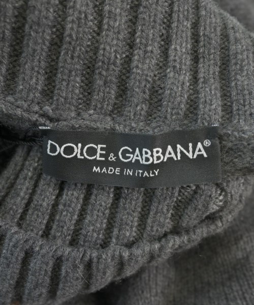 DOLCE&GABBANA（ドルチェアンドガッバーナ）ニット・セーター グレー サイズ:38(M位) メンズ/2200700378111