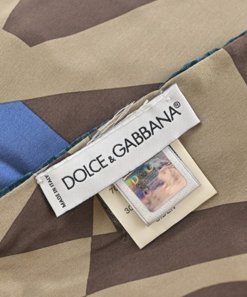 DOLCE&GABBANA（ドルチェアンドガッバーナ）ストール 紺 サイズ:- メンズ/2200701656102