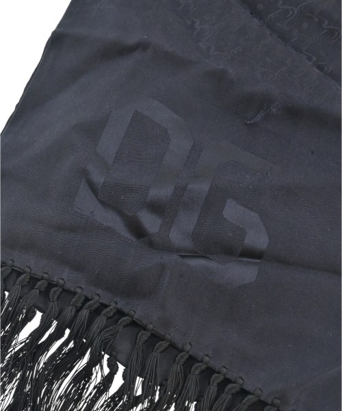 DOLCE&GABBANA（ドルチェアンドガッバーナ）ストール 黒 サイズ:- メンズ/2200701656539