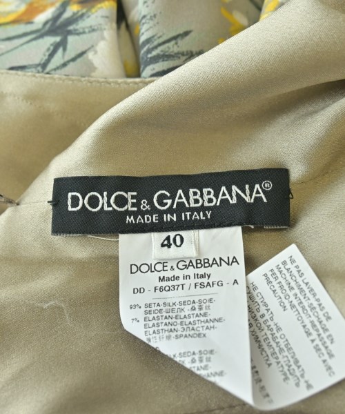 DOLCE&GABBANA（ドルチェアンドガッバーナ）ワンピース グレー サイズ:40(M位) レディース/2200698273085