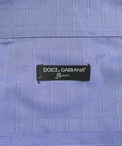 DOLCE&GABBANA（ドルチェアンドガッバーナ）ドレスシャツ 青 サイズ:16(L位) メンズ/2200702665011