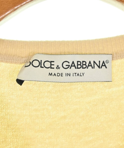 DOLCE&GABBANA（ドルチェアンドガッバーナ）ニット・セーター ベージュ サイズ:46(M位) メンズ/2200702705359