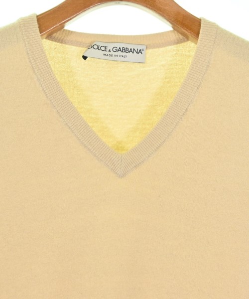 DOLCE&GABBANA（ドルチェアンドガッバーナ）ニット・セーター ベージュ サイズ:46(M位) メンズ/2200702705359