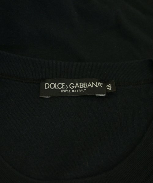 DOLCE&GABBANA（ドルチェアンドガッバーナ）Tシャツ・カットソー 黒 サイズ:48(XXL位) メンズ/2200703544025