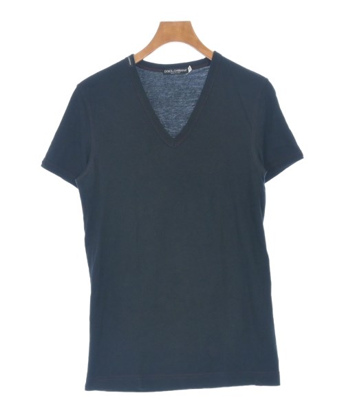 DOLCE&GABBANA（ドルチェアンドガッバーナ）Tシャツ・カットソー 黒 サイズ:46(M位) メンズ/2200703544032