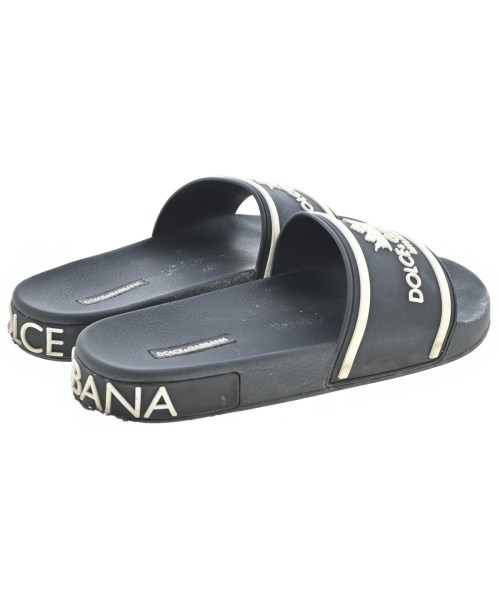DOLCE&GABBANA（ドルチェアンドガッバーナ）サンダル 黒 サイズ:EU42(27cm位) メンズ/2200703621030