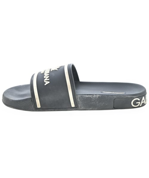 DOLCE&GABBANA（ドルチェアンドガッバーナ）サンダル 黒 サイズ:EU42(27cm位) メンズ/2200703621030