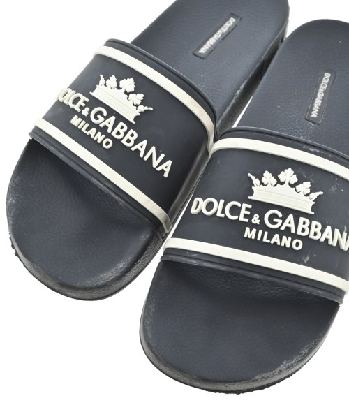 DOLCE&GABBANA（ドルチェアンドガッバーナ）サンダル 黒 サイズ:EU42(27cm位) メンズ/2200703621030