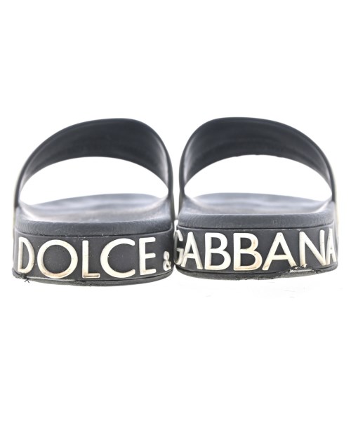 DOLCE&GABBANA（ドルチェアンドガッバーナ）サンダル 黒 サイズ:EU42(27cm位) メンズ/2200703621030