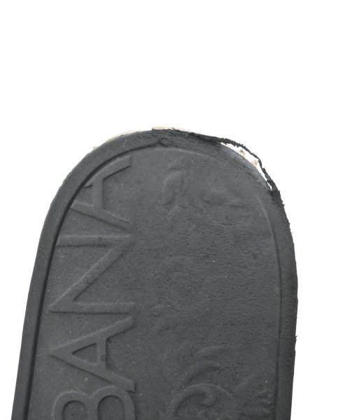 DOLCE&GABBANA（ドルチェアンドガッバーナ）サンダル 黒 サイズ:EU42(27cm位) メンズ/2200703621030