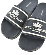 DOLCE&GABBANA（ドルチェアンドガッバーナ）サンダル 黒 サイズ:EU42(27cm位) メンズ/2200703621030