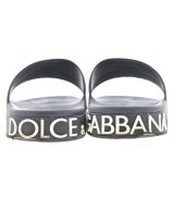 DOLCE&GABBANA（ドルチェアンドガッバーナ）サンダル 黒 サイズ:EU42(27cm位) メンズ/2200703621030