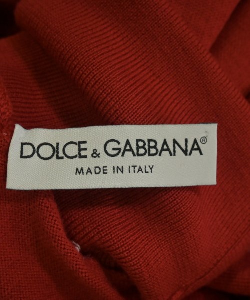 DOLCE&GABBANA（ドルチェアンドガッバーナ）ニット・セーター 赤 サイズ:48(L位) メンズ/2200702447631