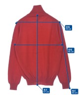 DOLCE&GABBANA（ドルチェアンドガッバーナ）ニット・セーター 赤 サイズ:48(L位) メンズ/2200702447631