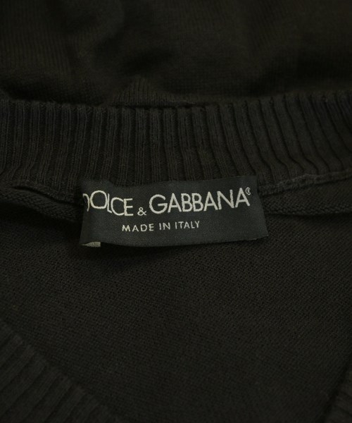 DOLCE&GABBANA（ドルチェアンドガッバーナ）ニット・セーター 黒 サイズ:50(XL位) メンズ/2200702447792
