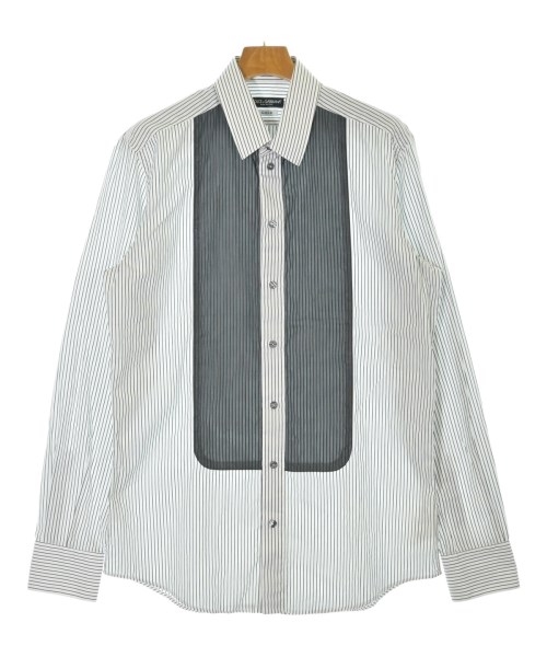 DOLCE&GABBANA(ドルチェアンドガッバーナ)カジュアルシャツ 白 サイズ:42(XXL位)/2200703646064