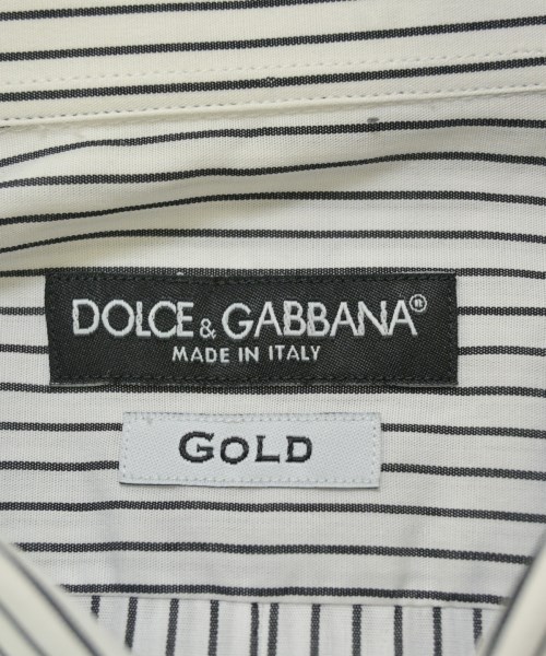 DOLCE&GABBANA（ドルチェアンドガッバーナ）カジュアルシャツ 白 サイズ:42(XXL位) メンズ/2200703646064