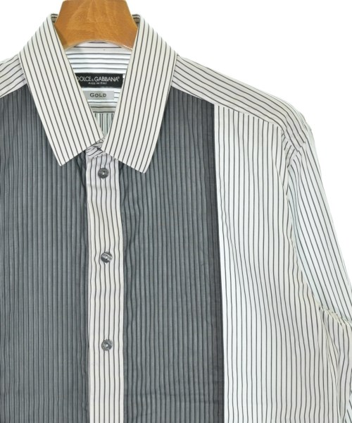 DOLCE&GABBANA（ドルチェアンドガッバーナ）カジュアルシャツ 白 サイズ:42(XXL位) メンズ/2200703646064