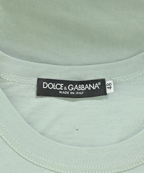 DOLCE&GABBANA（ドルチェアンドガッバーナ）Tシャツ・カットソー 緑 サイズ:48(L位) メンズ/2200704606029