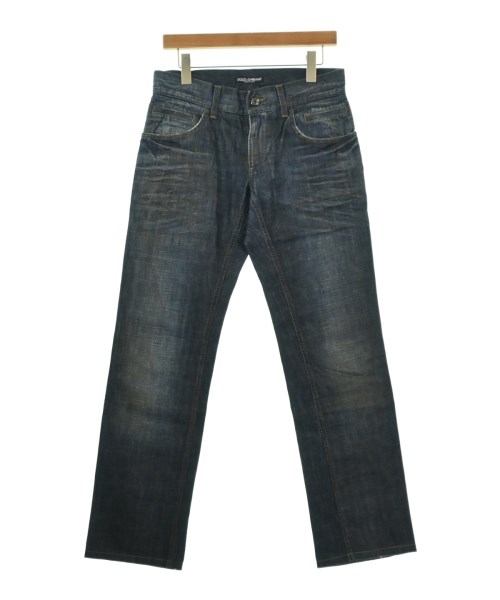 DOLCE&GABBANA(ドルチェアンドガッバーナ)デニムパンツ 紺 サイズ:44(S位)/2200704638037