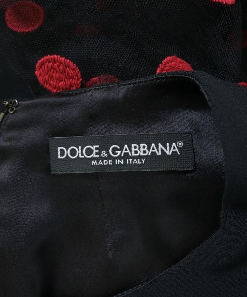 DOLCE&GABBANA（ドルチェアンドガッバーナ）ワンピース 黒 サイズ:36(XS位) レディース/2200704125025