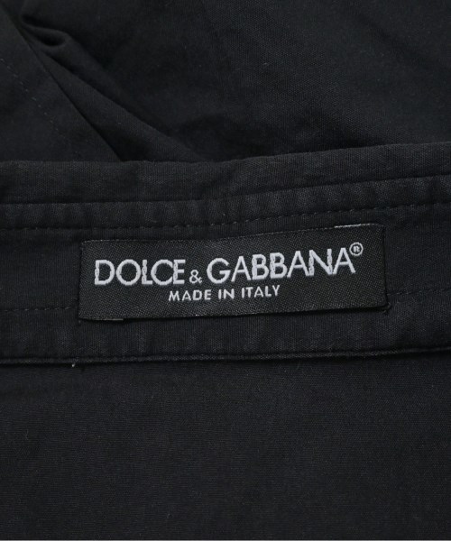 DOLCE&GABBANA（ドルチェアンドガッバーナ）カジュアルシャツ 黒 サイズ:38(S位) レディース/2200704125087