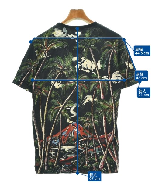 DOLCE&GABBANA（ドルチェアンドガッバーナ）Tシャツ・カットソー 黒 サイズ:46(M位) メンズ/2200704851047